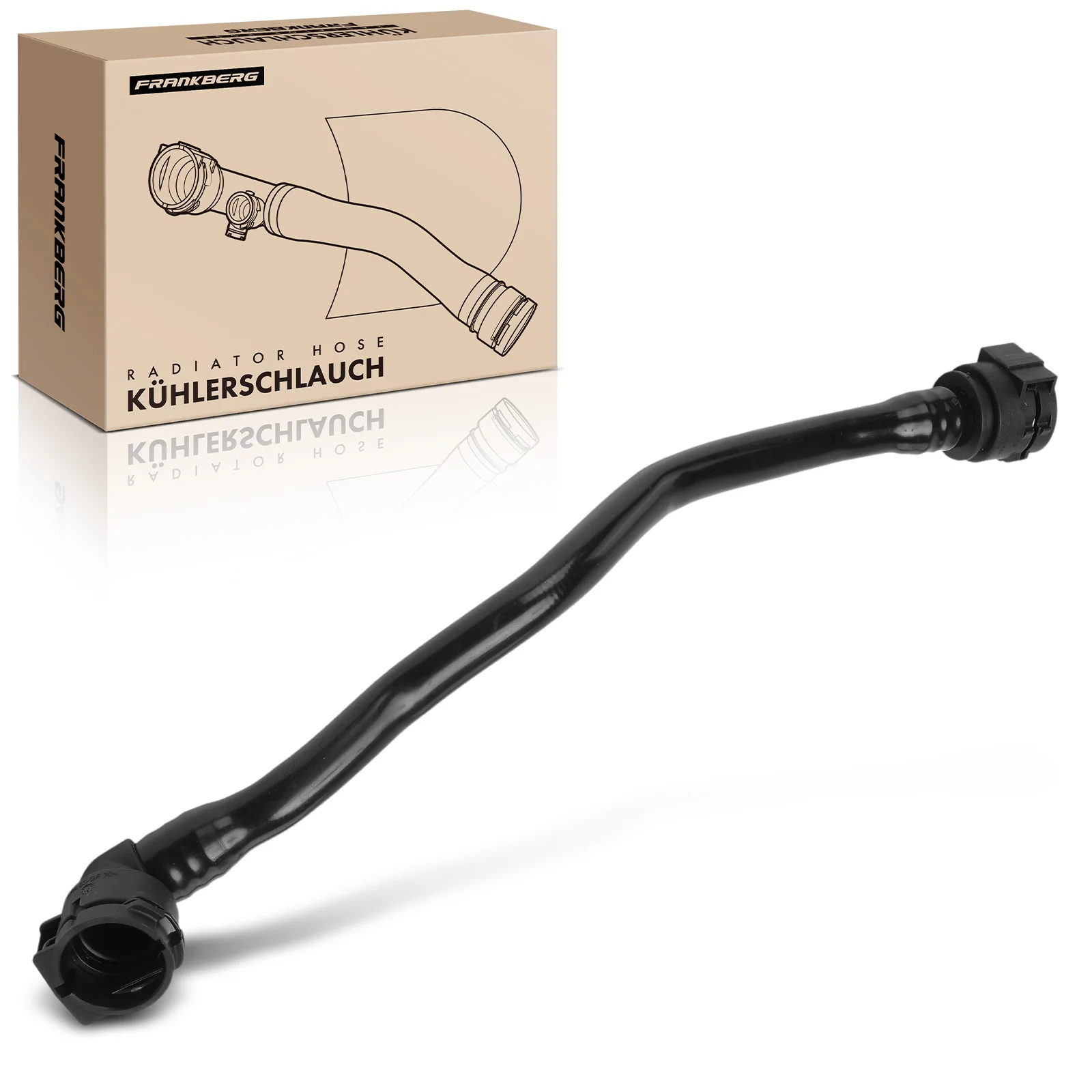 Frankberg 1x Radiatorslang Koelwaterslang Voor Mercedes-Benz W176 W242 W246 C117 X117 X156 2465010058