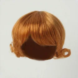JD047 Full sizes Doll Wigs  1/12 1/8  1/6 1/4 1/3 Classical Smart Curly Synthetic Mohair BJD Hair QBaby Pullip Blythes Toy Wig