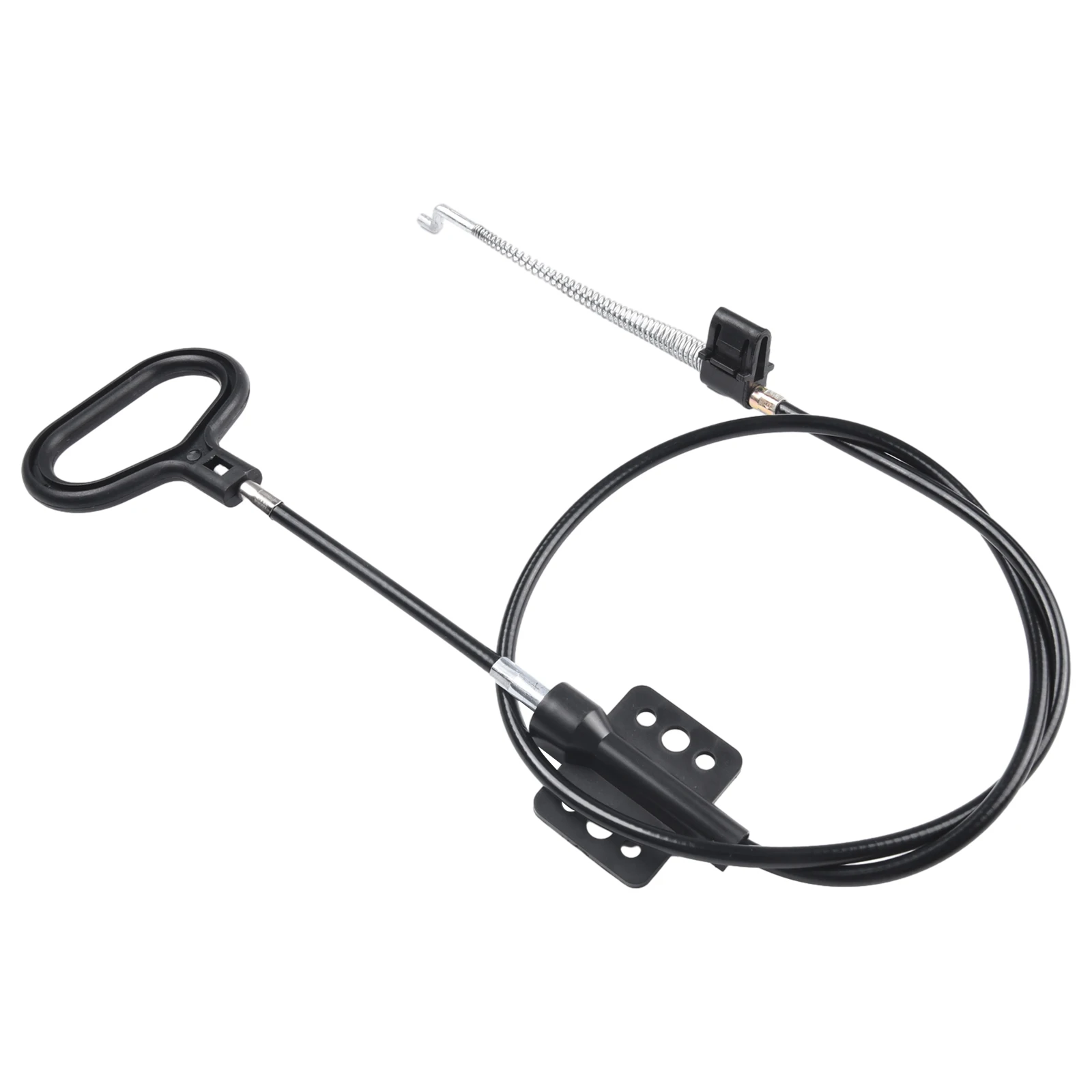 2 Piece Recliner Release Cable with D-Style Pull Handle for Ring Pull Mechanism on Recliner Chairs and Sofa Recliners