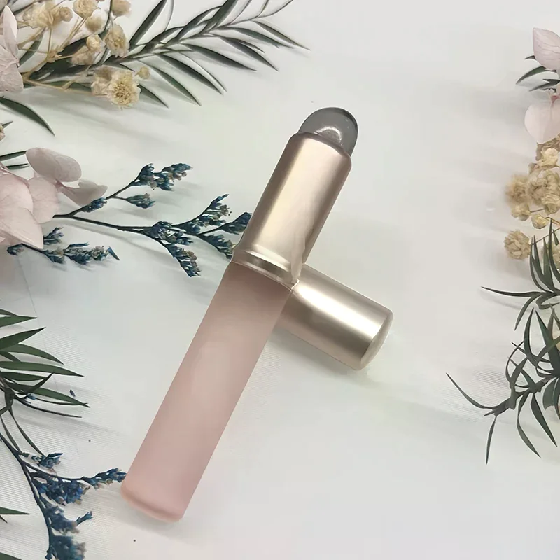 Siliconen ronde kop Zachte lippenborstel Pro Lipstick Toepassing Smudge Brush Meisjes Dames Cosmetische hulpmiddelen Maak borstels