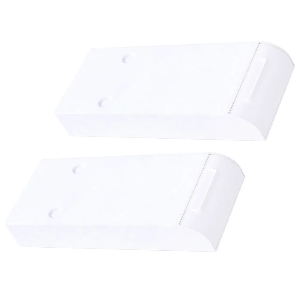 2 قطعة لاصق تحت الجدول درج مخفي حامل القلم الرصاص مكتب أسفل صندوق تخزين مكتب منظم القرطاسية الحاويات أشتات