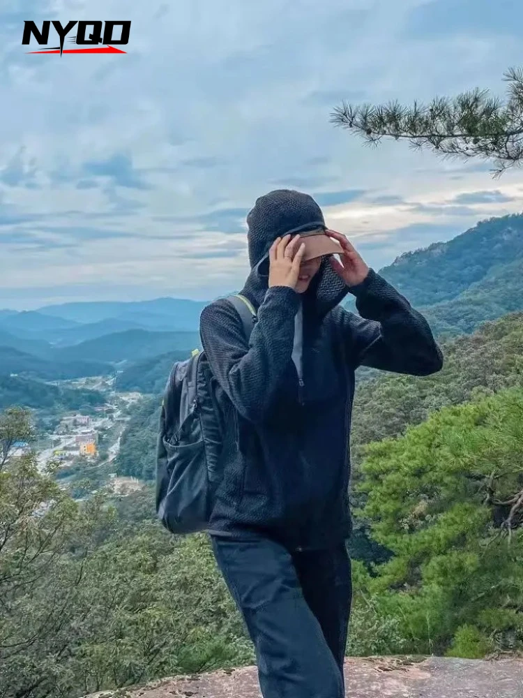 

Велосипедные толстовки с волнообразным узором, на флисовой подкладке, с капюшоном и молнией: теплые и готовые к активному отдыху, идеальные парные толстовки с капюшоном.