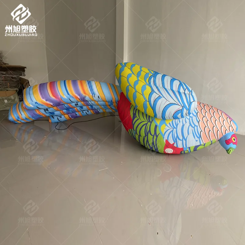 

Customized Hanging Inflatable Parrot Model Animal Theme Outdoor Shopping Mall Advertising Promotion Event Decoration Props