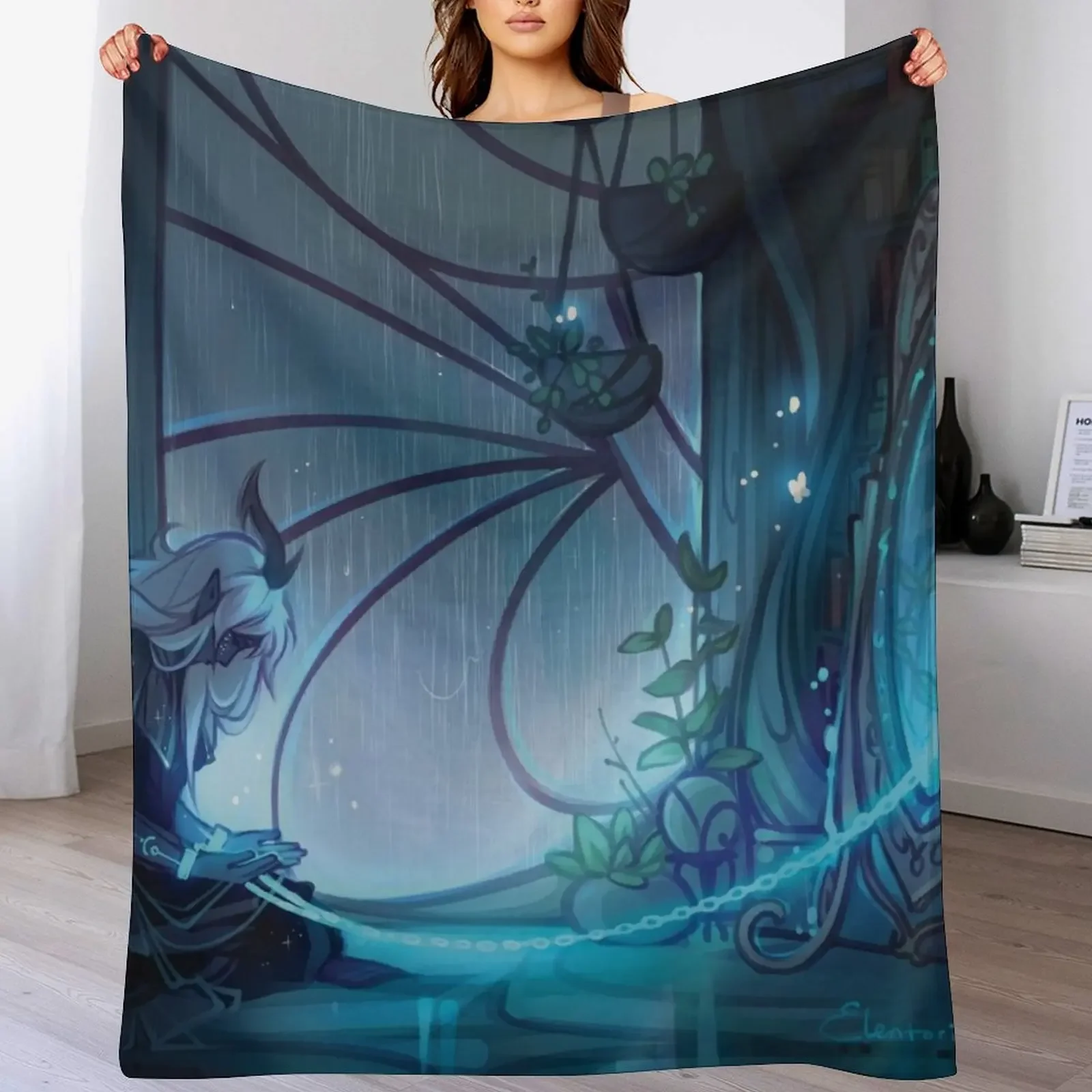 

Alone Throw Blanket cosplay anime Heavy Blankets