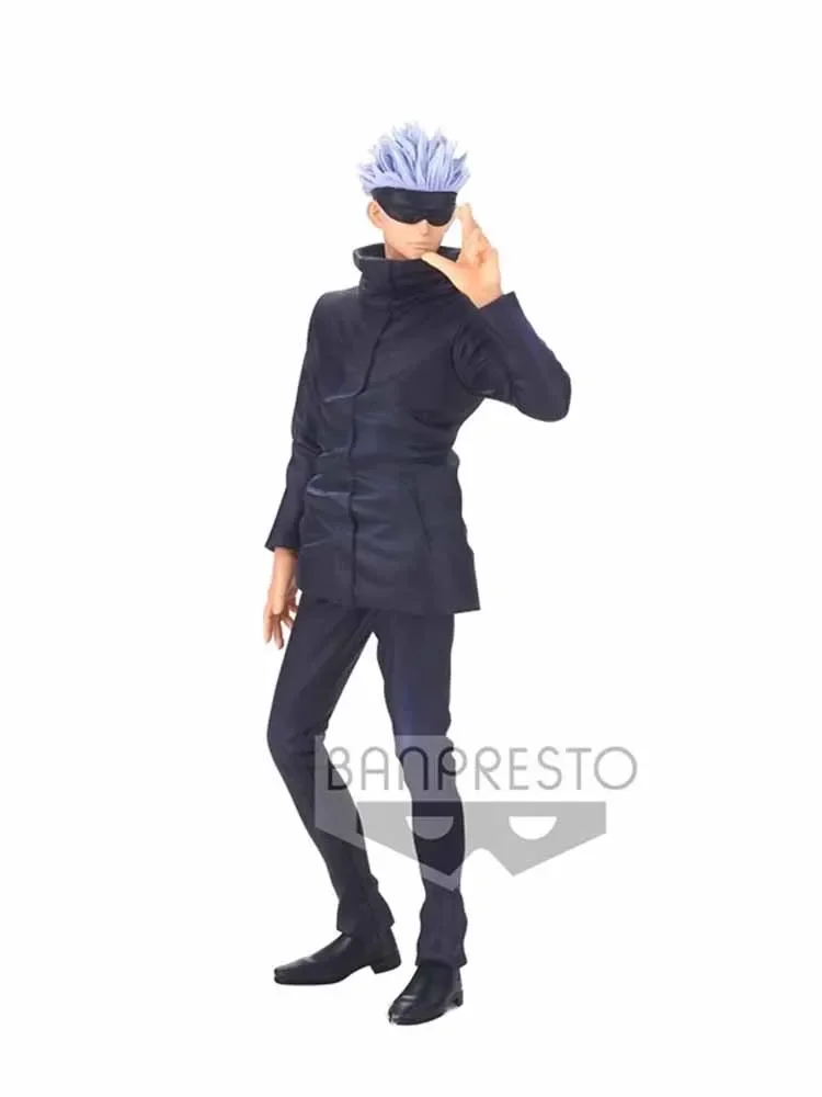В наличии BANDAI BANPRESTO Original Jujutsu Kaisen Satoru Gojo Anime Prize Фигурка Модель игрушки Идеальный подарок для детей