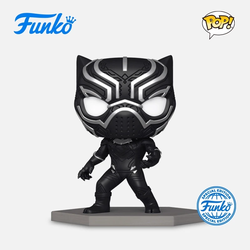 FUNKO POP Marvel Heroes: Black Panther Limited Edition Anime Action Desktop Decoration Ornament Model Toys Collectible Model - Image 3