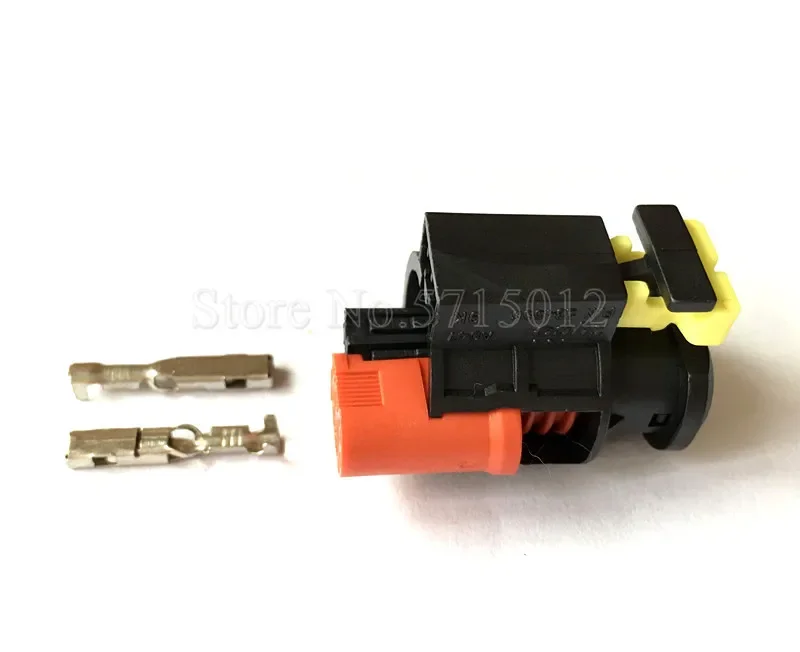 2 Hole Waterproof Sensor VVT Plug Auto Cam Into The Exhaust Solenoid Valve Harness Connector