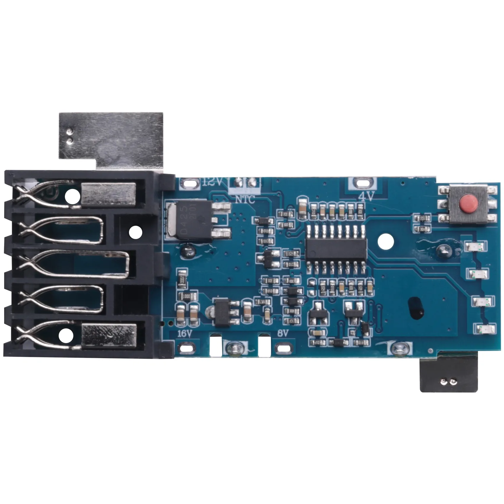 Papan sirkuit pelindung CAS baterai M18 PCB untuk 48-11-1815 M18 V 1,5ah 3,0ah 5Ah 6Ah