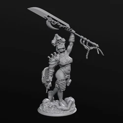 The height of man 38mm 55mm  Resin model kits figure beauty colorless and self-assembled 3D Printing TD-7165/3D
