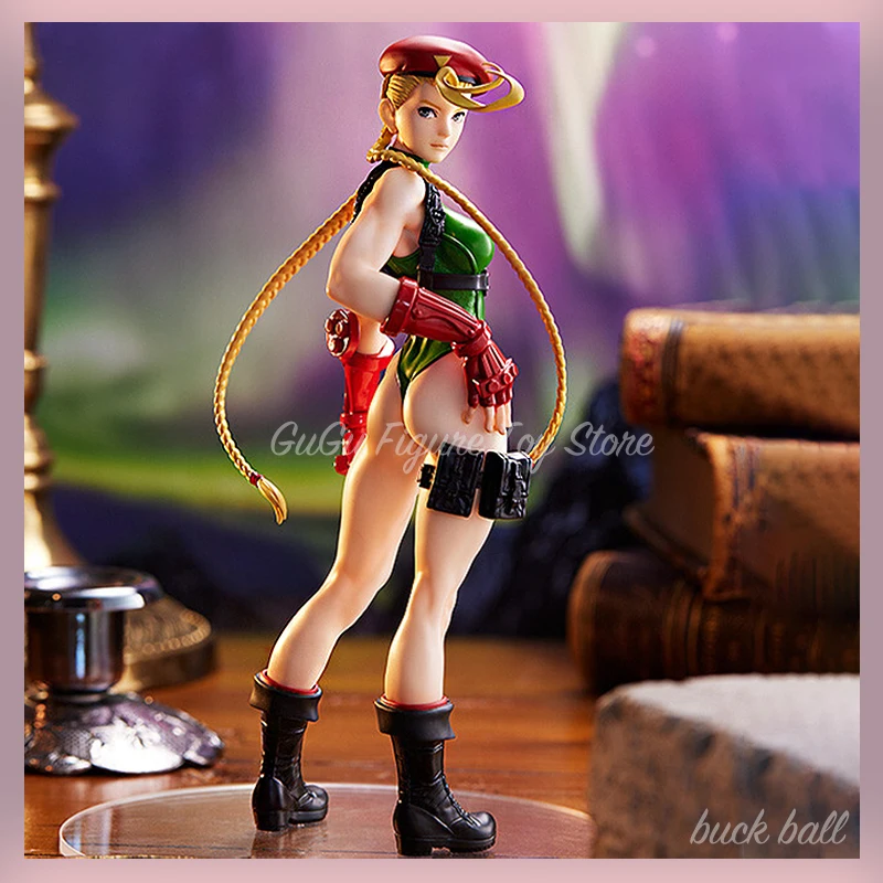 Cammy Branco PVC Action Figurine, Street Fighter Anime Figure, Cammy Fighting Statue, Coleção Modelo, Brinquedos de Decoração, Presente, 17cm