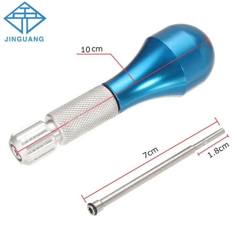 

Dental Instrument Mini Screw Self Drilling Micro Implants Screwdriver 9 Sizes / Handle Screwdriver