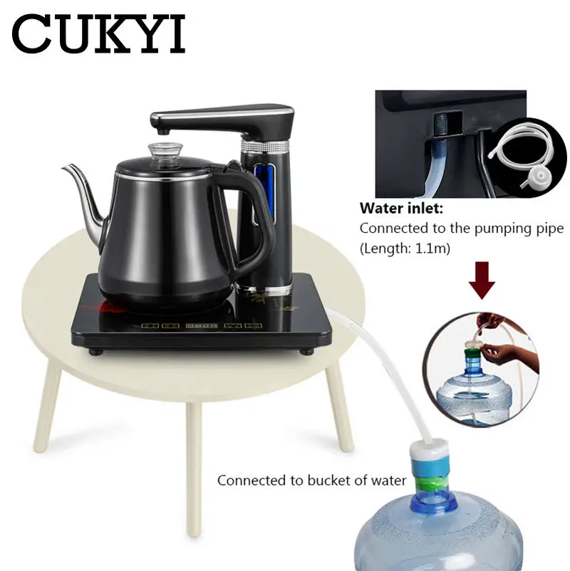 110V 220V Insulation Electrick kettle Water dispenser Automatic Tea Brewing machine Noodles Cooking stove Stainless steel Teapot