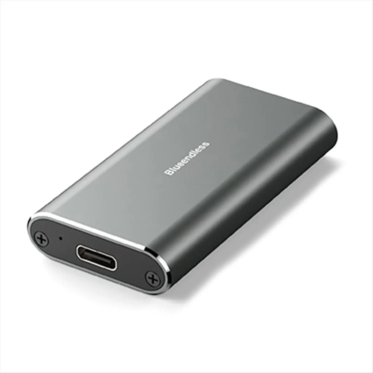 A46U Blueendless Portable M.2 NVME SSD Enclosure 2242mm External Hard Drive Case with Type-C Interface for PC B