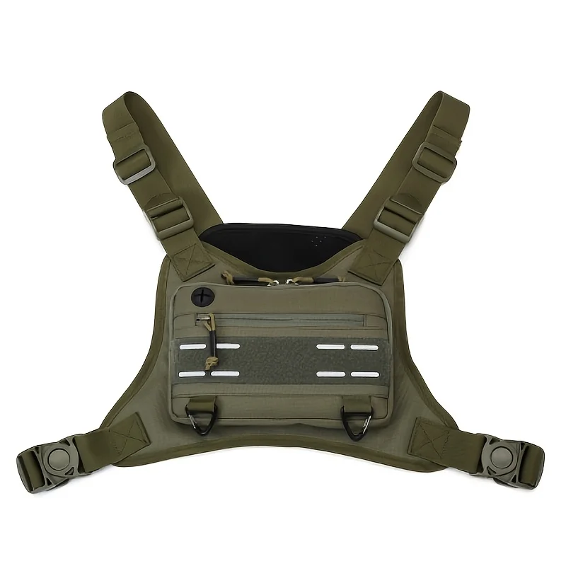 

Тактический рыболовный жилет, нагрудная сумка, коробка для приманок, сумки для хранения снаряжения, мужская сумка для страйкбола, кобура, уличная походная охотничья сумка, сумка для снаряжения