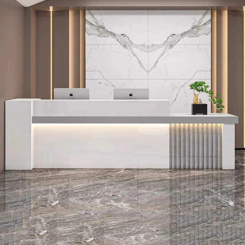 

Design Modern Reception Desks Shop Beauty Luxury Bar Display Company Reception Desks Restaurant Escritorio Lounge Furniture