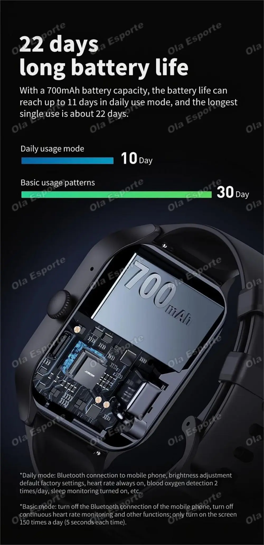 2026 Neue Smartwatch für Damen mit Bluetooth-Anruf, GPS, Bewegungs-, Herzfrequenz- und Schlafaufzeichnung, Outdoor-Sport-Smartwatch für Herren, kompatibel mit Android/iOS – Detail 11