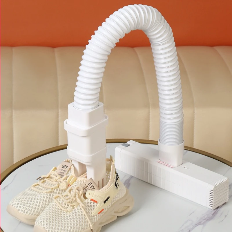 Pengering Pakaian Portabel, Mesin Pengering Cepat dengan 360 °   Sirkulasi Udara Panas, Pemanas 400W Lipat Hemat Energi Anti Tungau