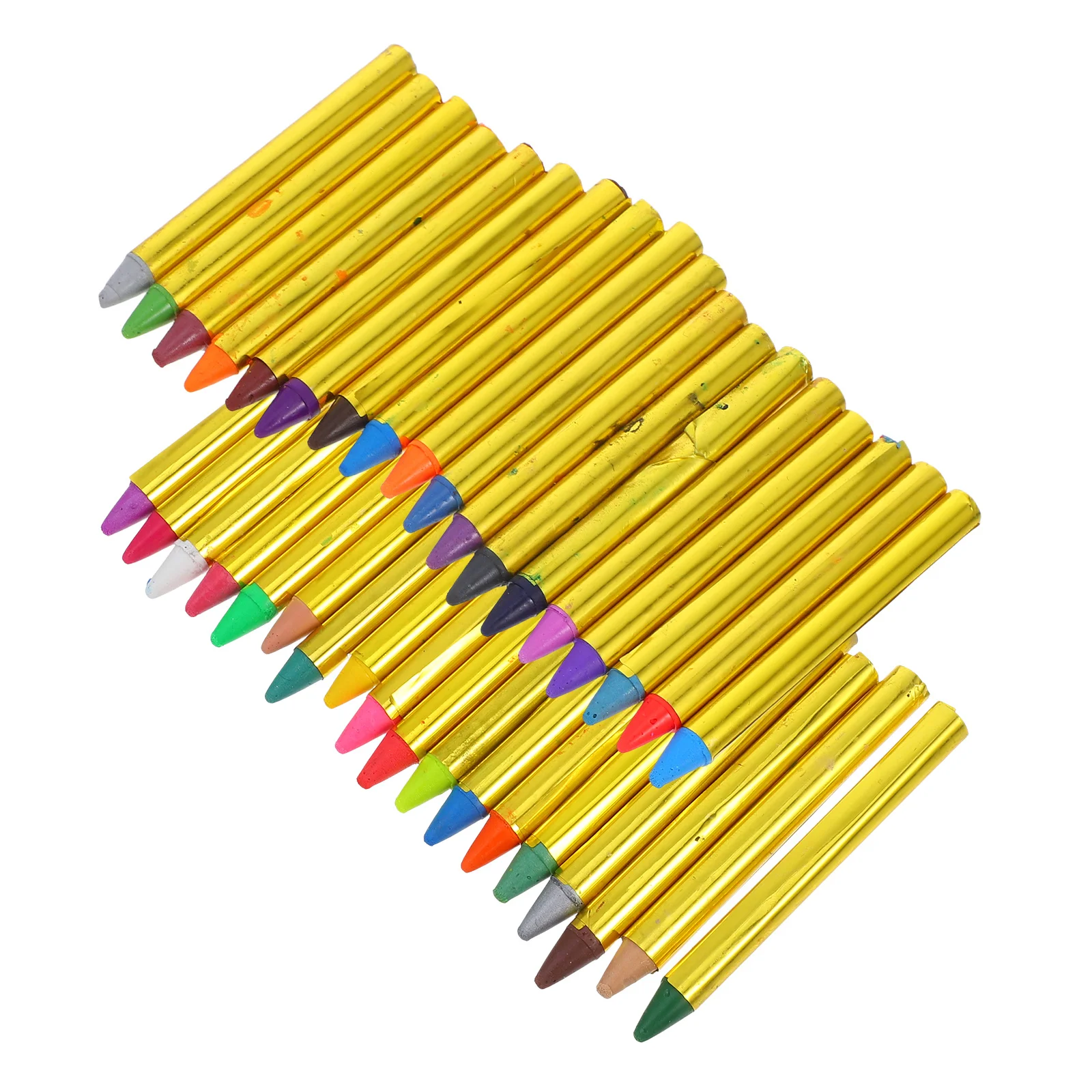 36 لونًا من أقلام تلوين طلاء الوجه آمنة وغير سامة لمكياج الجسم بألوان زاهية سهلة الإزالة طقم طلاء الوجه لـ #3