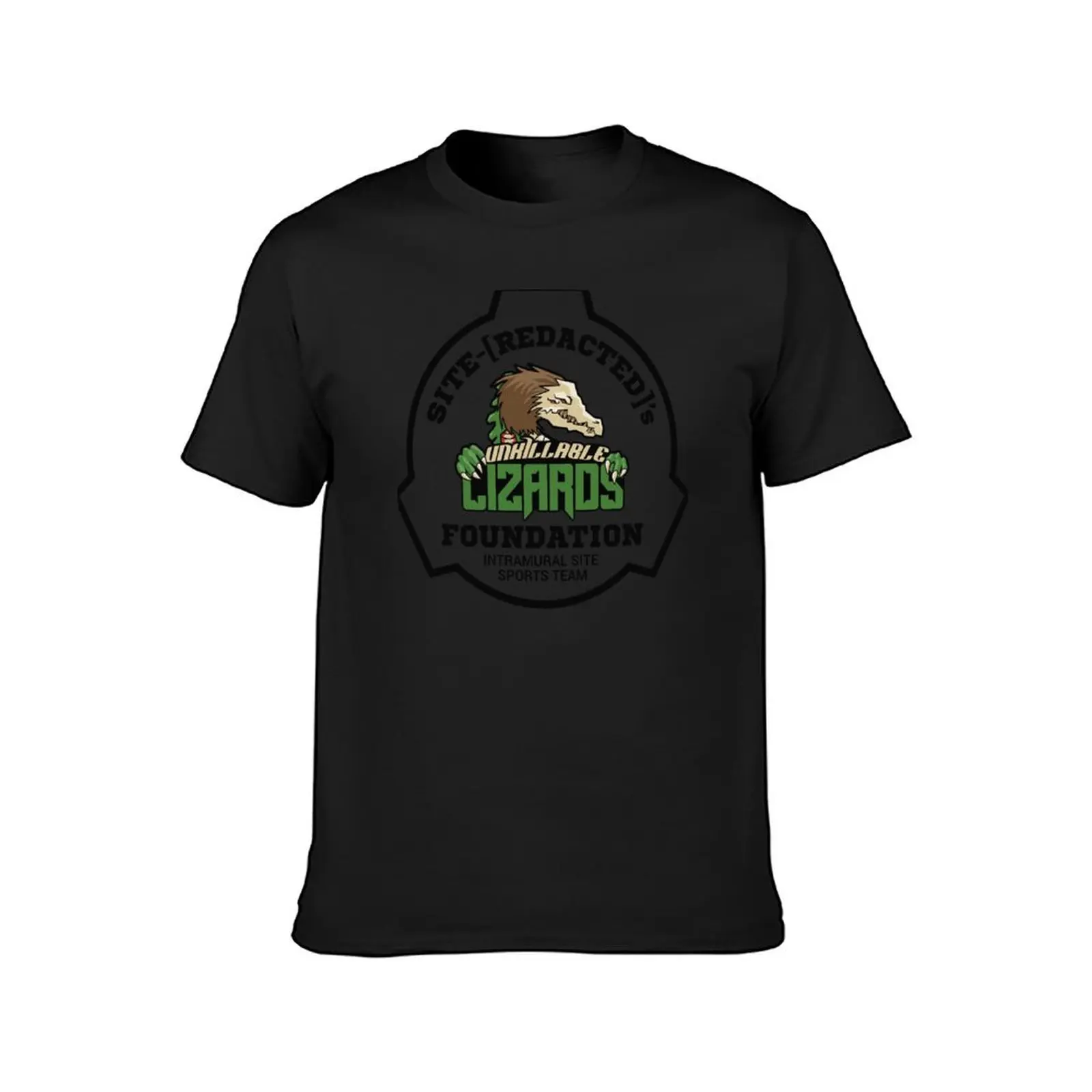 Unkillable Lizards - SCP Foundation Sports Team T-Shirt animal prinfor boys sublime summer tops big and tall t shirts for men