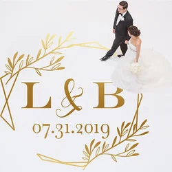 Dance Floor Decal | Wedding Floor Decal | Vinyl Floor Decals | Wedding Decor Murals | Wedding Party Favors 2417