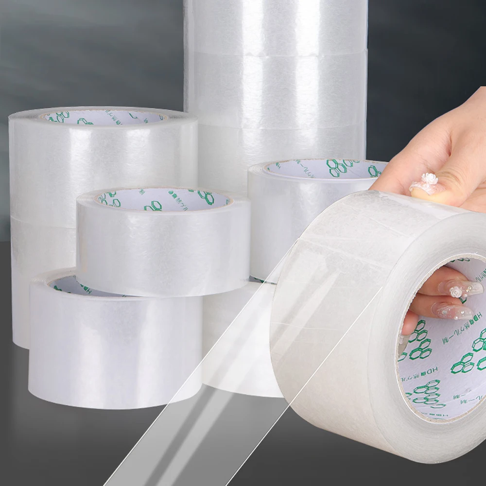 Transparent Sealing Tape White Home Workshop Express Packaging Gift Wind Direction Logistics Office Moving