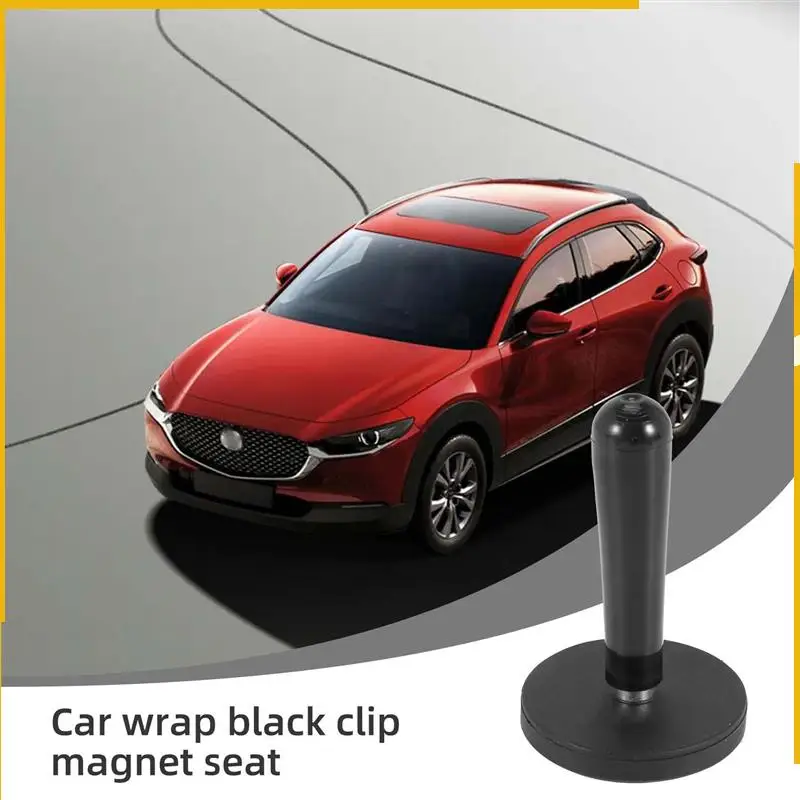 A92p 8 pçs envoltório de carro preto pinça ímã titular para sinal vinil, embrulho de carro & artesanato sinal fazendo ferramentas de vinil ímãs