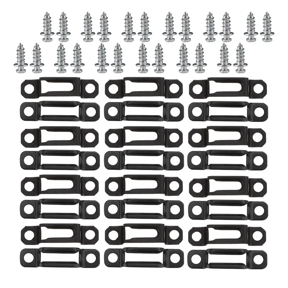 

30 Sets Cabinet Fasteners Furniture Connector Bolts Fittings Connectors Hardware Hidden Invisible