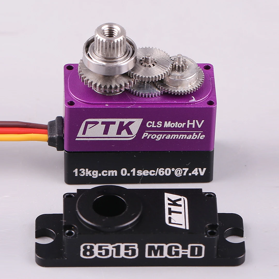 

PTK 8515 MG-D 17g Digital HV Micro Servo for RC Model Aircraft Fixed Wing Helicopter Drone - All Metal Construction