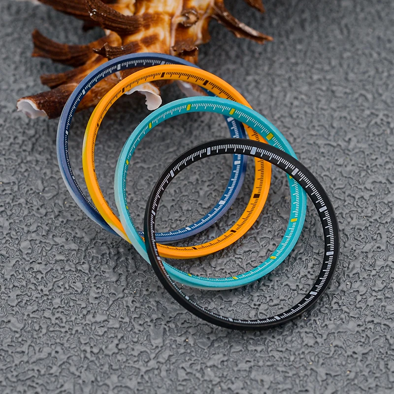 Skx nh35-ハードプラスチックチャックリング,31.4mm,カイコ6105,日本のメカニズムに適しており,修理ツールの部品