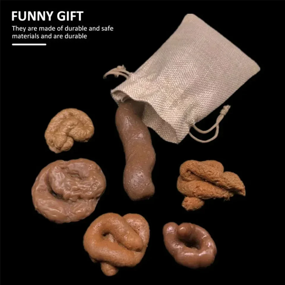 Caca De Broma Realista – Juguete De Fiesta Y Accesorio De Halloween, Falso Excremento De Aspecto Auténtico Para Sorpresas Y Risas, Ideal Para April Fools