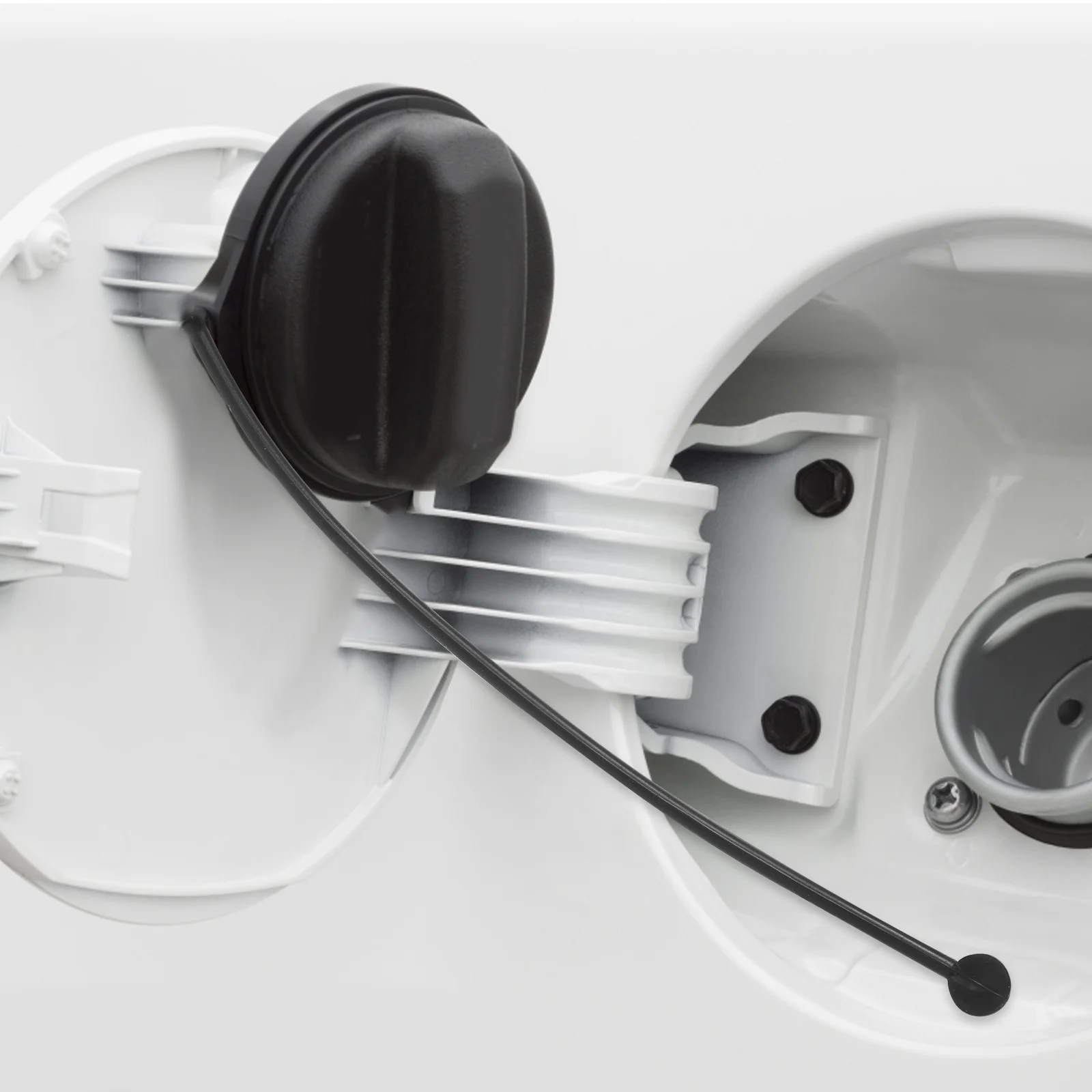 

Replacement Fuel Cap Rope - Premium Car Gas Tank Rope with Strong Durability and Simple Tool Free Installation Process