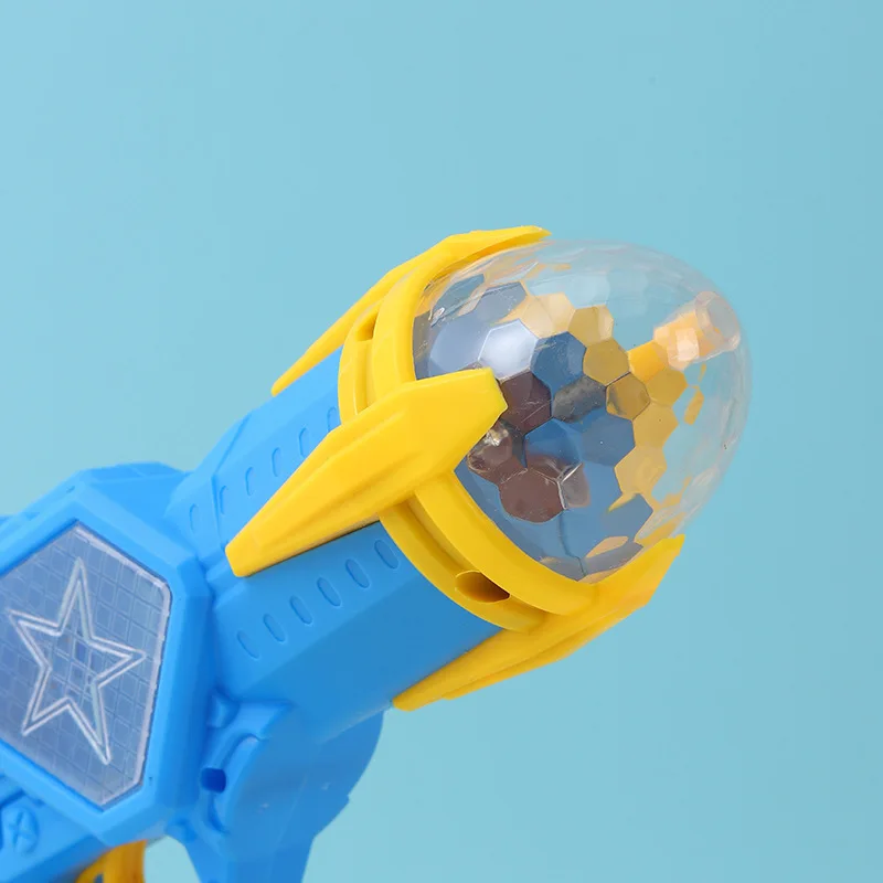 Elektryczny pistolet zabawka z projekcją tęczy, oświetleniem i muzyką, pistolety dla dzieci, świecący pistolet, prezenty dla chłopców i dziewczynek.