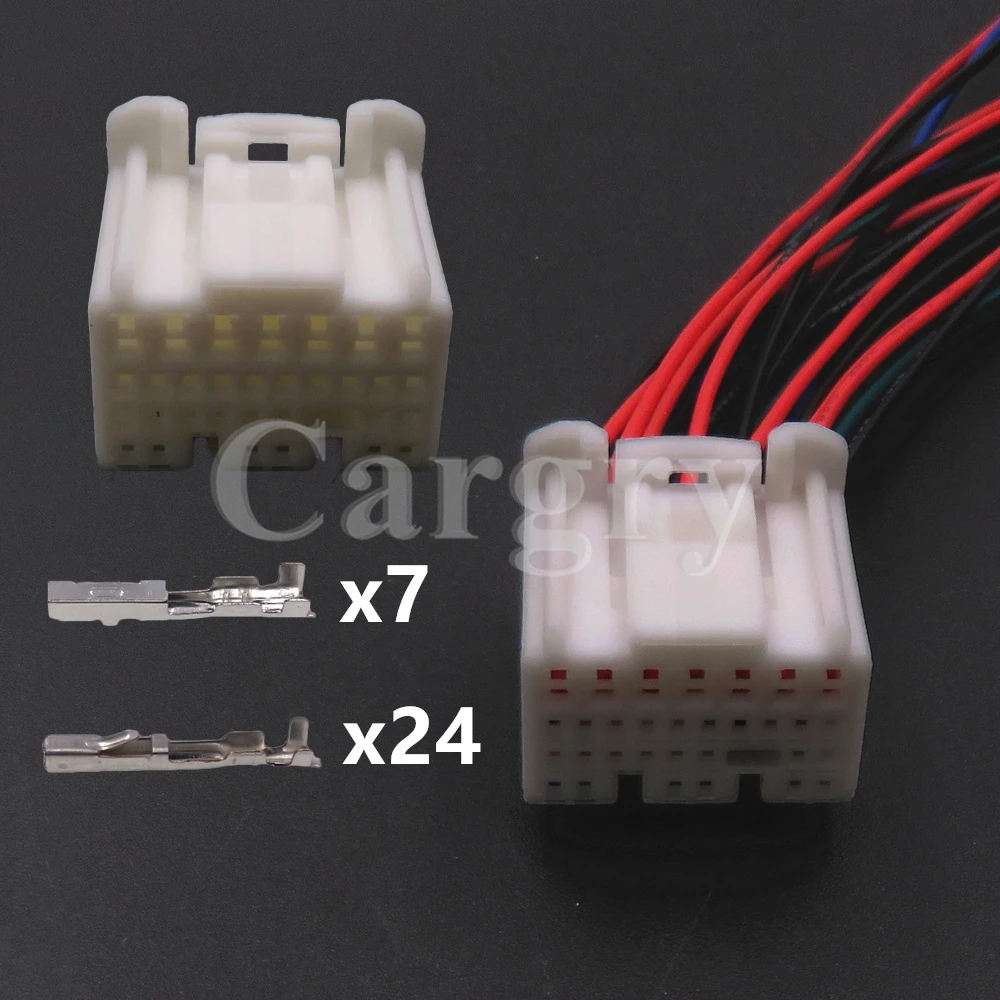 

1 Set 31P 1123341-1 90980-12142 Automobile Cable Connector For Nissan Car Starter Plastic Housing Socket