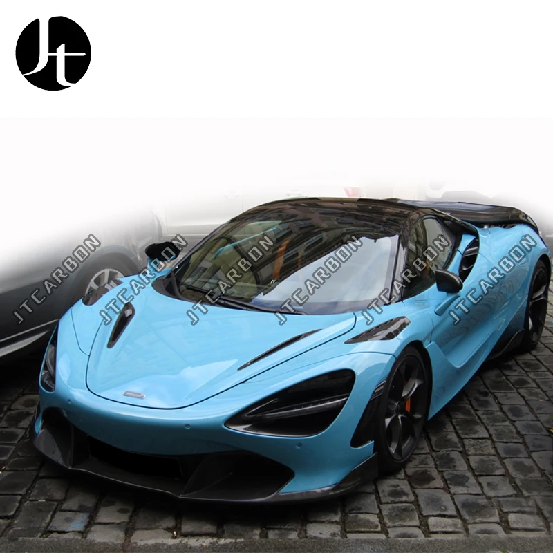 

Vor Style Body Kit For McLaren 720s Dry Carbon Fiber Side Fender Flare Air Vent Cover For 720S Mudguard Decoration Accessories