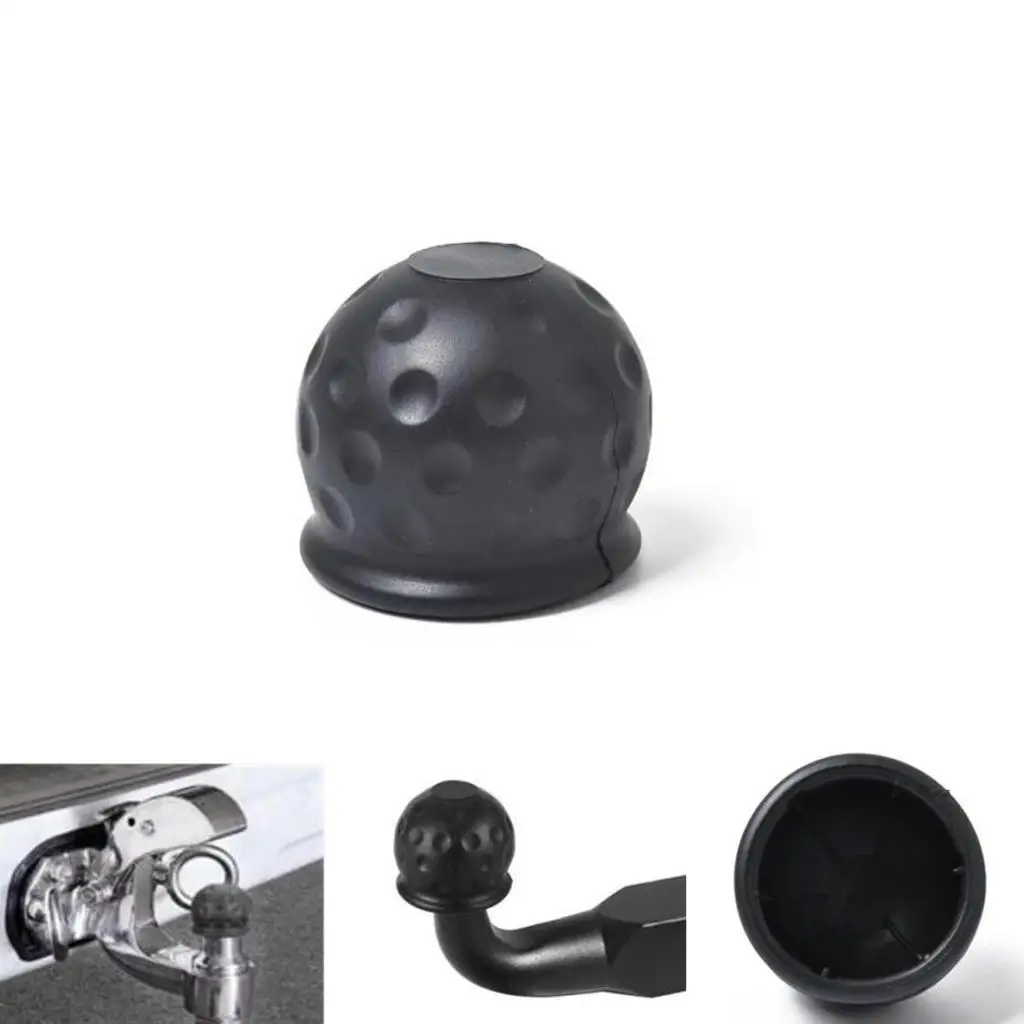 Tow Bar Ball para reboque e carro, Engate de reboque, Towball Cover, 50mm