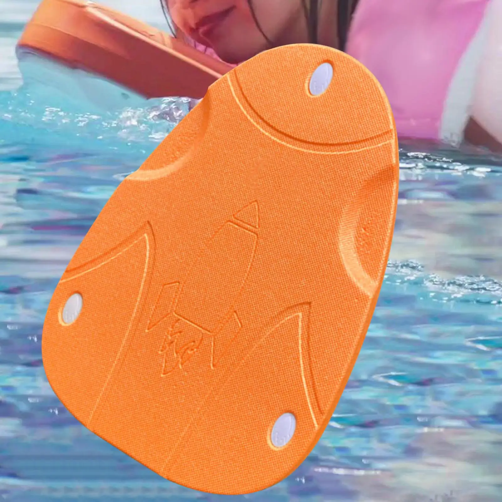 

Electric Swimming Kickboard Parent Child Play Learning Toy for Adults Kids Beach Beginners Float Board Swim Training Gear Orange