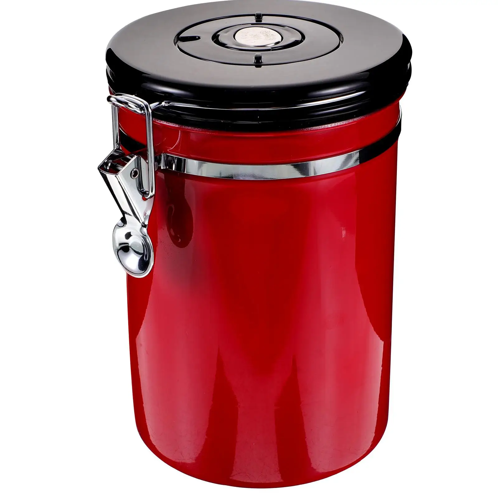 

Coffee Beans Storage Tank Sealed Cans Food Bottle Snacks Container Home Kitchen Tool Stainless Steel Premium