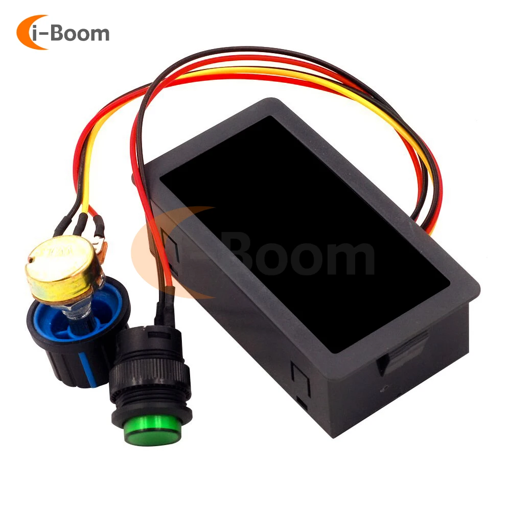 DC 6V 12V 24V Pwm Motor Speed Controller Infinitely Variable Led Digital Display Motor Control Module