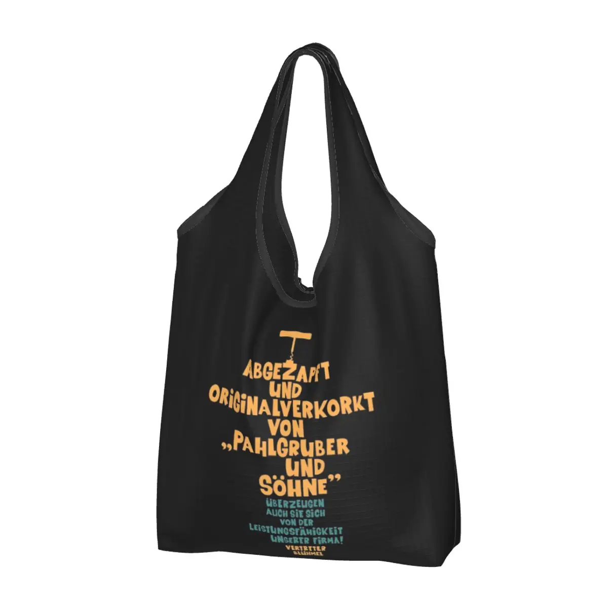 Tapped And Originally Corked - Loriot - Die Nudel Portable Tote Shopping Bags Shopper Bag Groceries Handbag Shoulder Bag