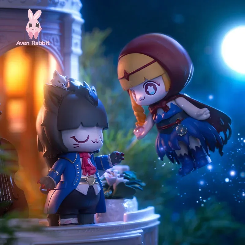 الأصلي كيمي وميكي بالذئب قتل بطاقة صندوق أعمى اللعب صندوق غامض غامض الشكل مفاجأة Kawaii نموذج هدية عيد ميلاد #6