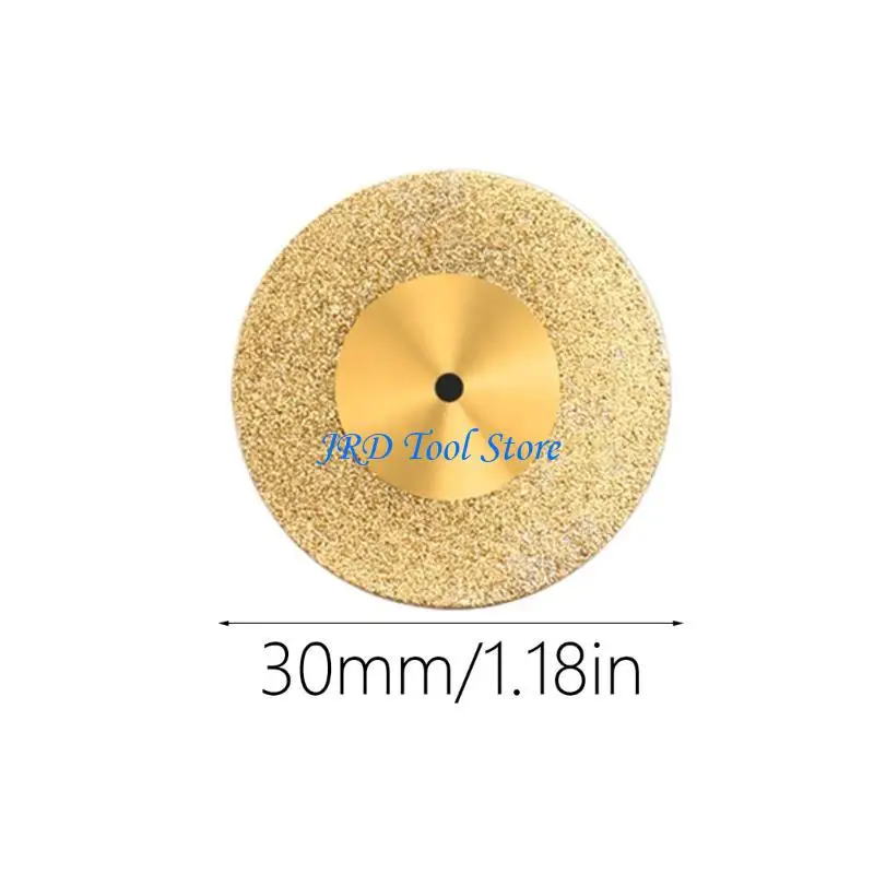 A2UD 10PCS Двусторонний диск с режущей диск для резки стекла Gemstones 16/18/20/22/25/30/35/40/50/60 мм