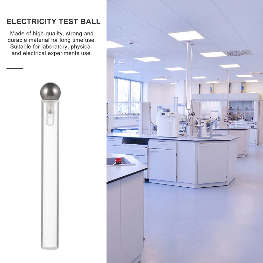 

2 Pcs Ball Electricity Test Balls Static Science Experiment Kit Plastic Primary Tool