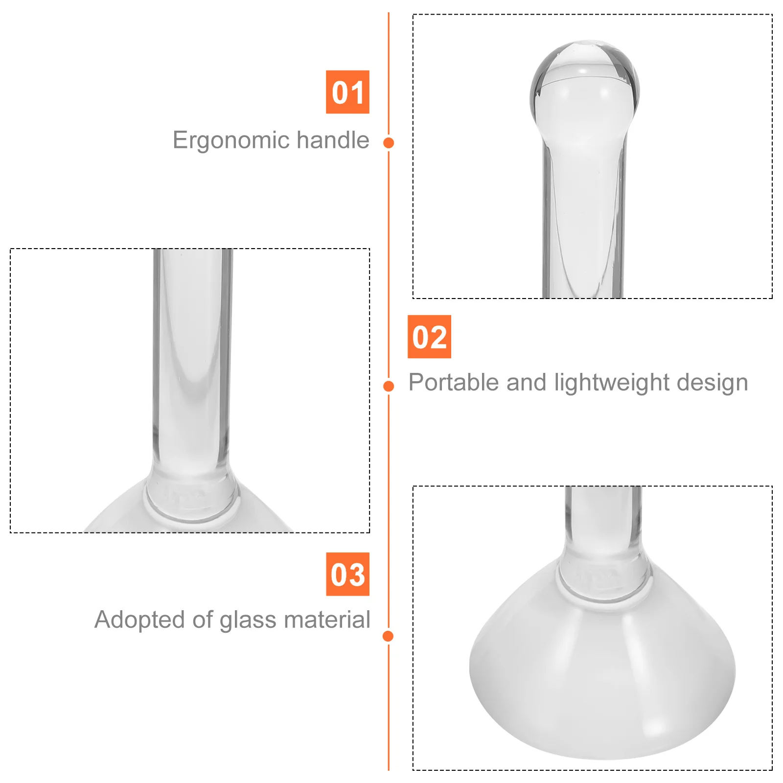 Haste de moagem de pigmento de vidro muller manual pilão de moagem alça ergonômica para pintura a óleo mineral caseira pintura em aquarela