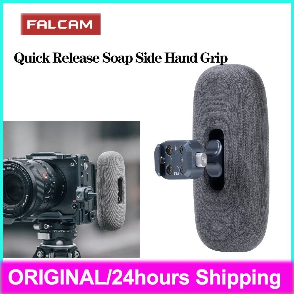 FALCAM F22 Quick Release Soap Side Hand Grip F22A4106 Anti-sweat Anti-slip Hand Comfortable Grip For Camera Accessories ﻿