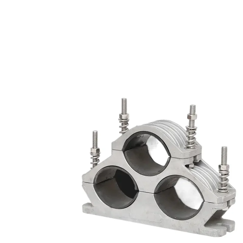 

End-wound three-core high-pressure aluminum alloy fixture