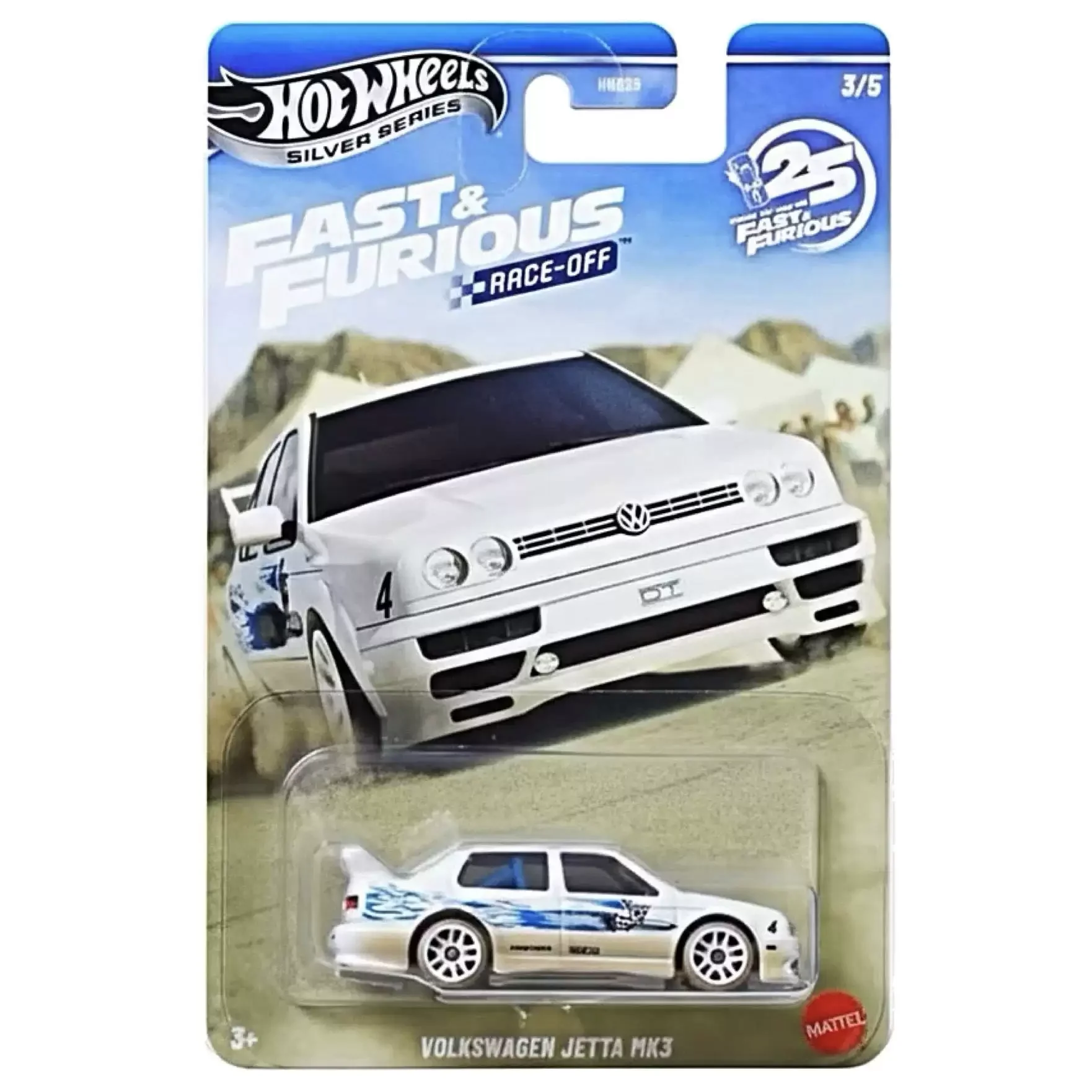 Hot Wheels 2026 Silver Series Fast & Furious Toyota Mazda Honda Volkswagen 1:64 Diecast Race-Off Car Model Collectible Kids Toys - view 4