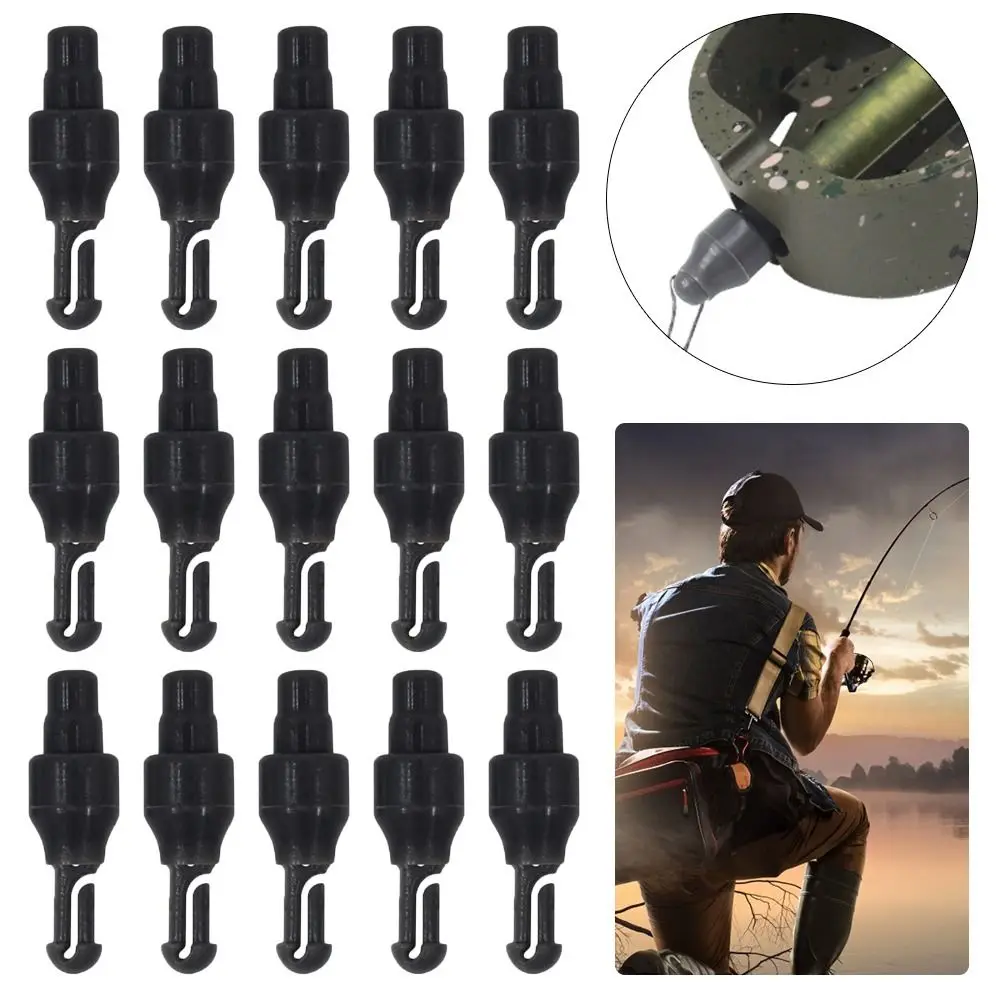 50Pcs/lot Fishing Swivels Snap Rolling Connector Line clip Ring 8 Word Ring Fast Fast Link Fishing snap Tackle Accessories