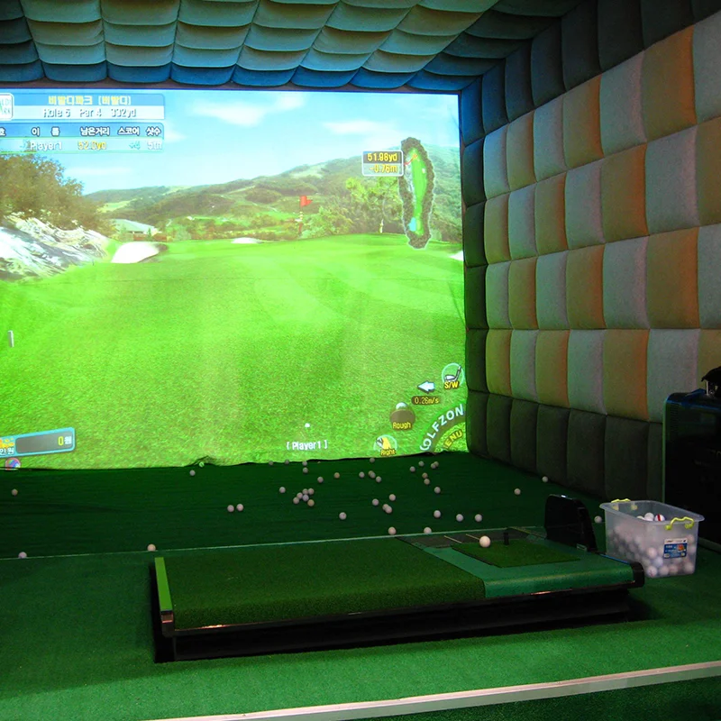3D Golf Simulator Course Training VR System Electronic Practice Indoor Home Educational Shopping Mall School Multiplayer