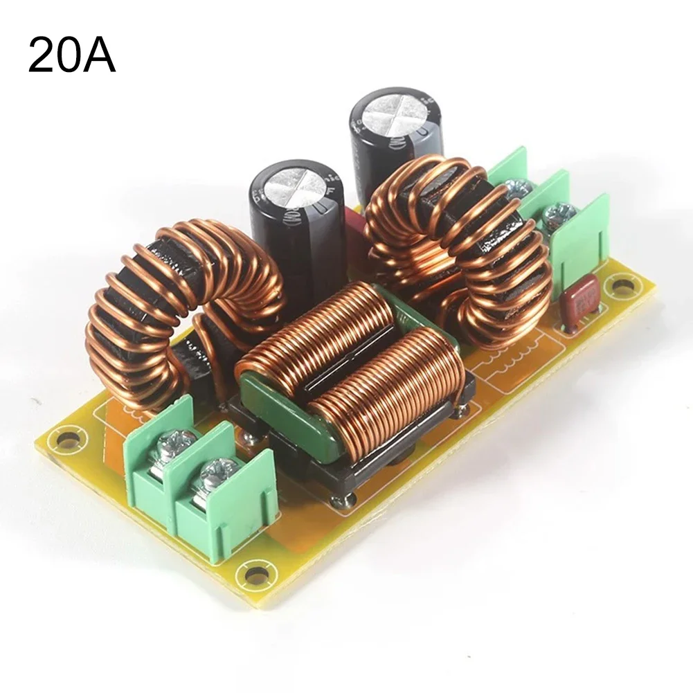 

10A/20A DC50V DC LC Filter For EMI Electromagnetic Interference Filter For Automobiles And Motorcycles Replacement Accessories