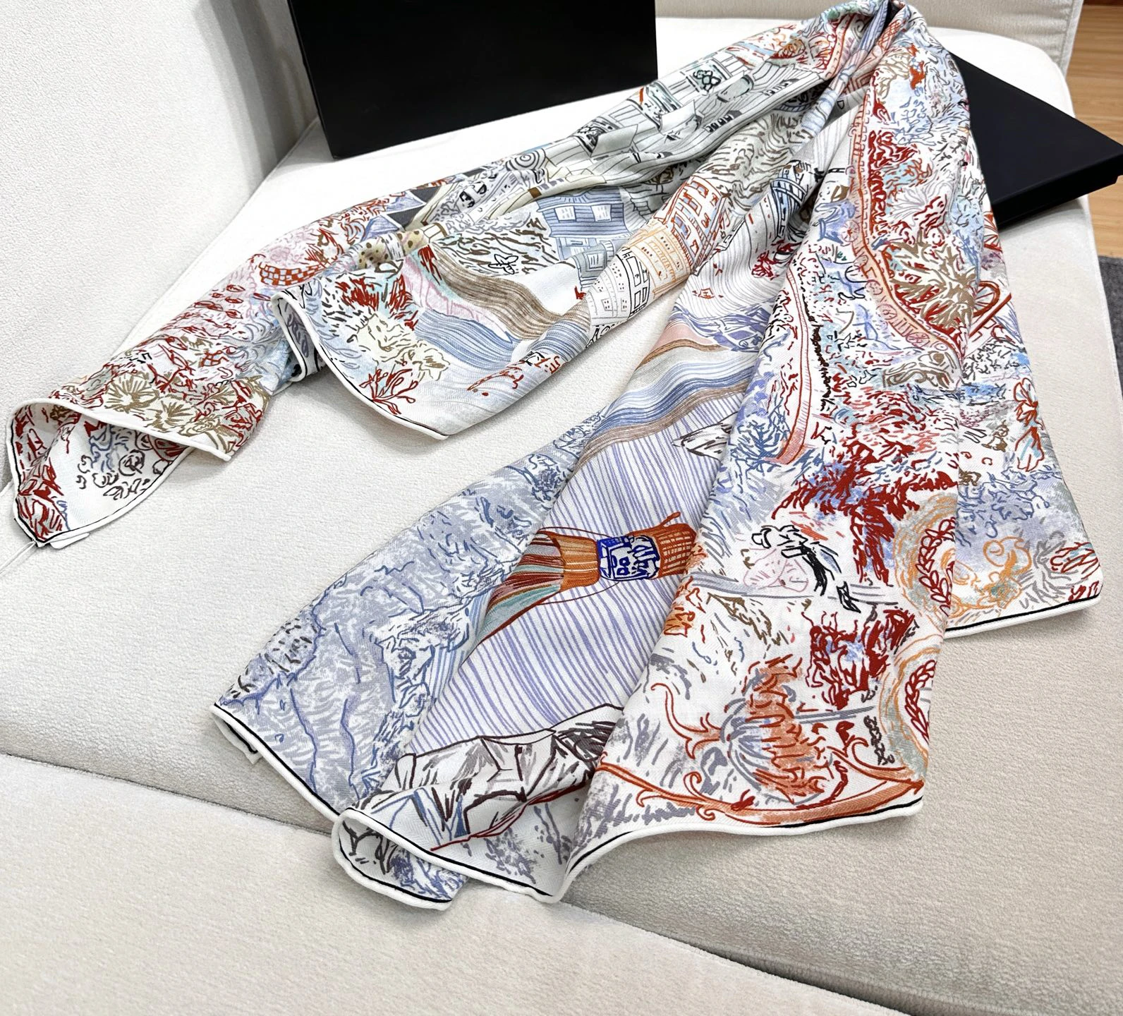 إكسسوارات الملابس النسائية، الأنماط الكلاسيكية، إكسسوارات الملابس الجديدة العصرية/الأوشحة/الأوشحة الرقبة/الشالات/هدايا العيد